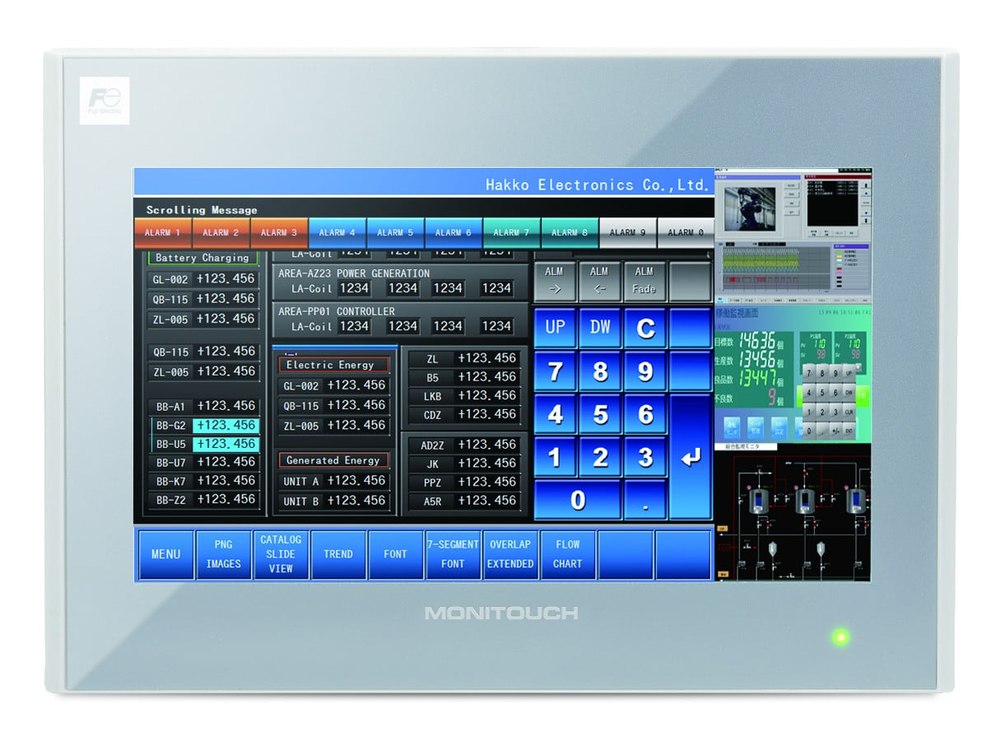 富士 V9101iWLD 10.1吋寬螢幕 人機介面