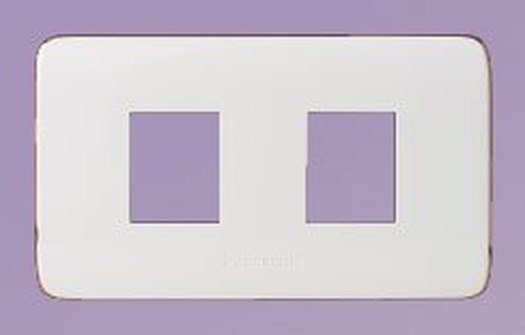 國際牌 Panasonic RISNA 插座用瞬瞬蓋板(1連2個用)WTRF6802WQ