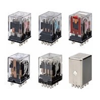 OMRON 迷你功率繼電器 MY4N-GS(4極 附LED)