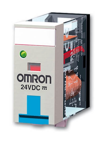 OMRON 纖薄插入式功率繼電器 G2R-1-SN(1極 附LED)