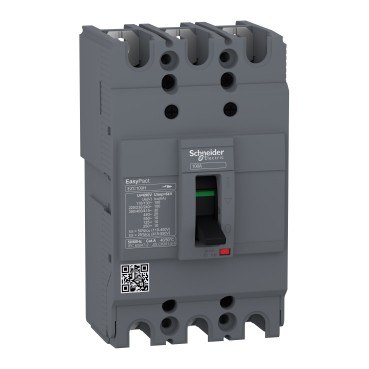 施耐德 EasyPact EZC100N 75A 3P TMD熱磁式無熔絲斷路器(MCCB,100AF)