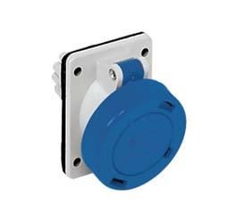 ILME PLUSO 系列 嵌入式插座 (socket outlet),2P+E,16A,斜出防水