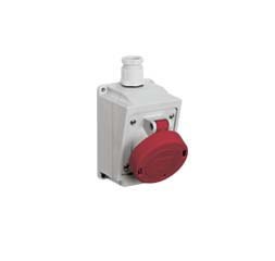 ILME PLUSO 系列 壁掛式插座 (socket outlet),3P+E,16A,防水