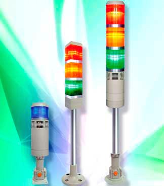 天得 TEND 積層式警示燈 Ø60 1~5層(LED/鎢絲,聲光可選)