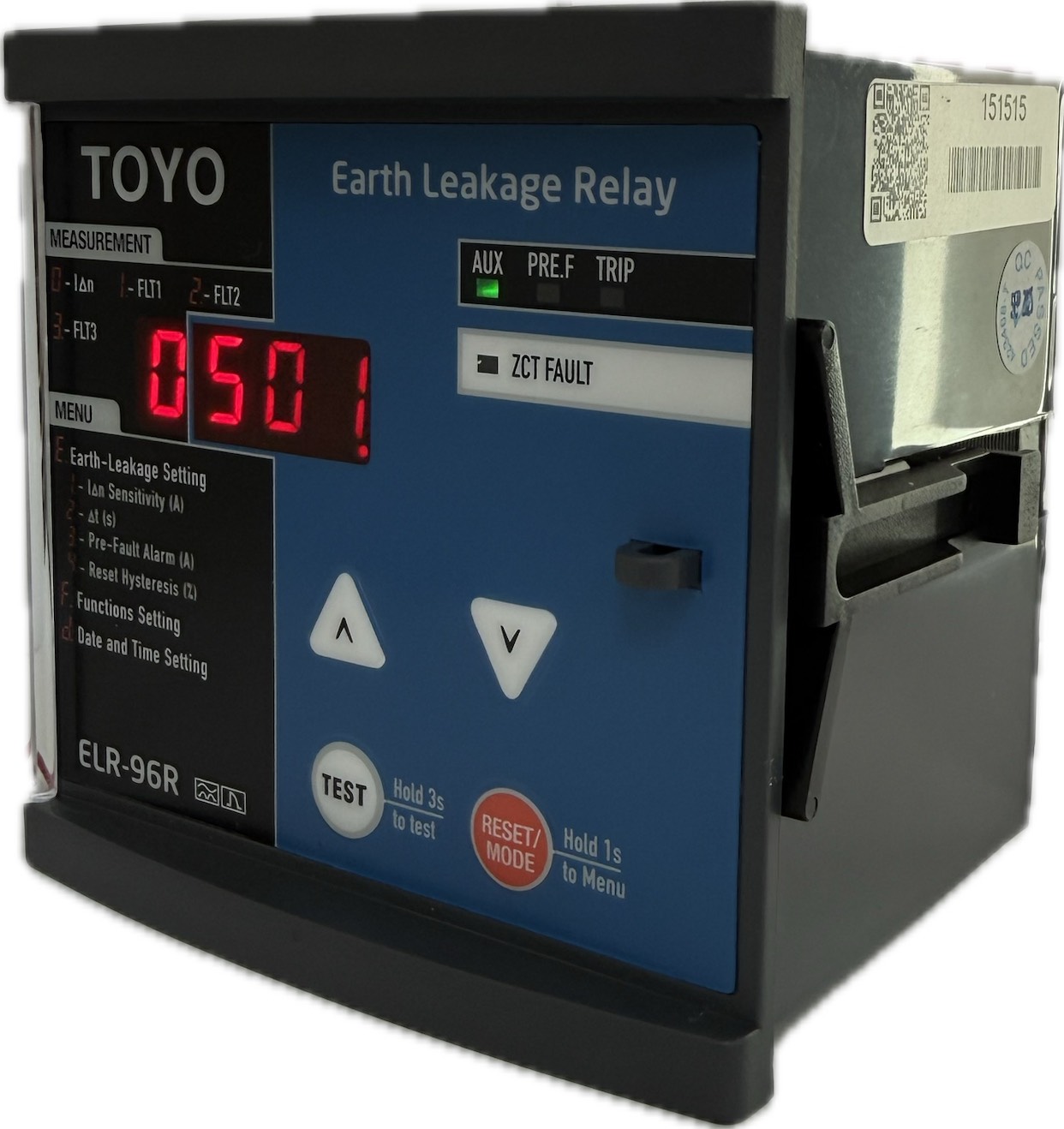 TOYO ELR-96R 低壓漏電保護電驛