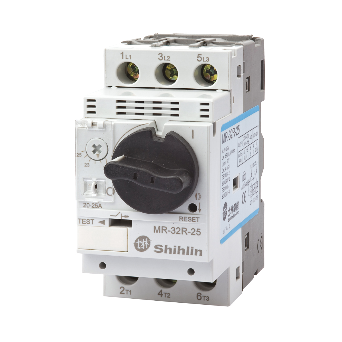 士林 MR-32R-0.16 電動機保護斷路器