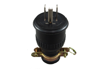 隆光 LKEW 付接地電纜線中間插頭 15A125V H型 LK7004
