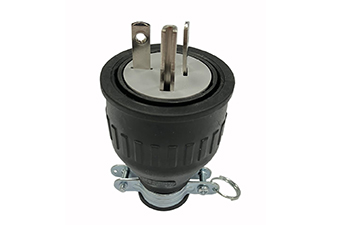 隆光 LKEW 付接地電纜線中間插頭 20A250V T型 LK7088