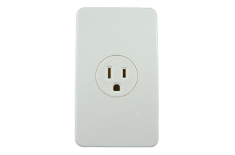 隆光 LKEW 付接地連蓋暗插座(埋入型) 15A125V H型 LK3422F-C