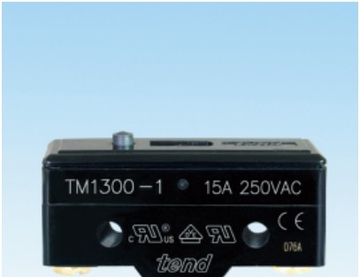 天得 TEND TM-1300-1 微動開關（針型柱塞・密封防水型）