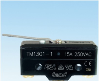 天得 TEND TM-1301-1 微動開關（鉸鏈桿（彈片桿）・密封防水型）