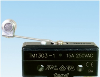 天得 TEND TM-1303-1 微動開關（鉸鏈滾輪桿・密封防水型）
