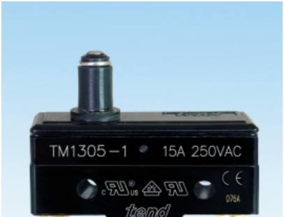 天得 TEND TM-1305-1 微動開關（彈簧柱塞・密封防水型）