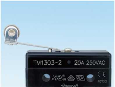 天得 TEND TM-1303-2 微動開關（鉸鏈滾輪桿・20A）