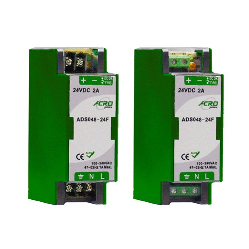 艾可 ACRO ADS060-24F 導軌式窄板電源供應器 60W 24V