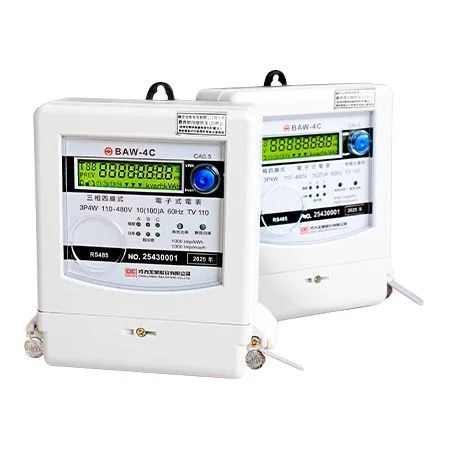 巧力 CIC BAW-4C 通訊型電子式電表(附RS485)（三相系列）