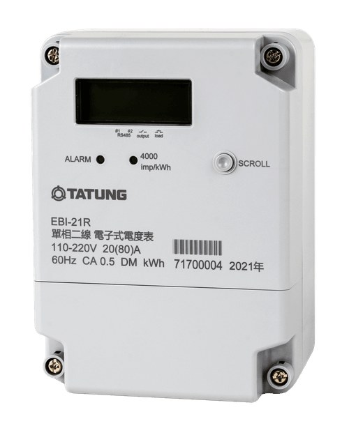 大同 TATUNG EBI-31R 單相三線式(1P3W)計費型電表