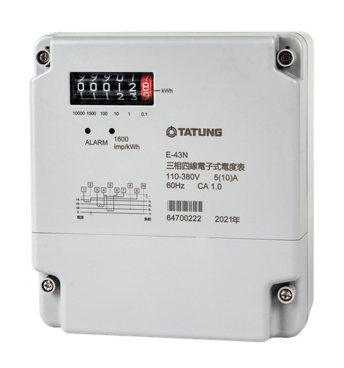 大同 TATUNG E-43N 三相數字輪電表