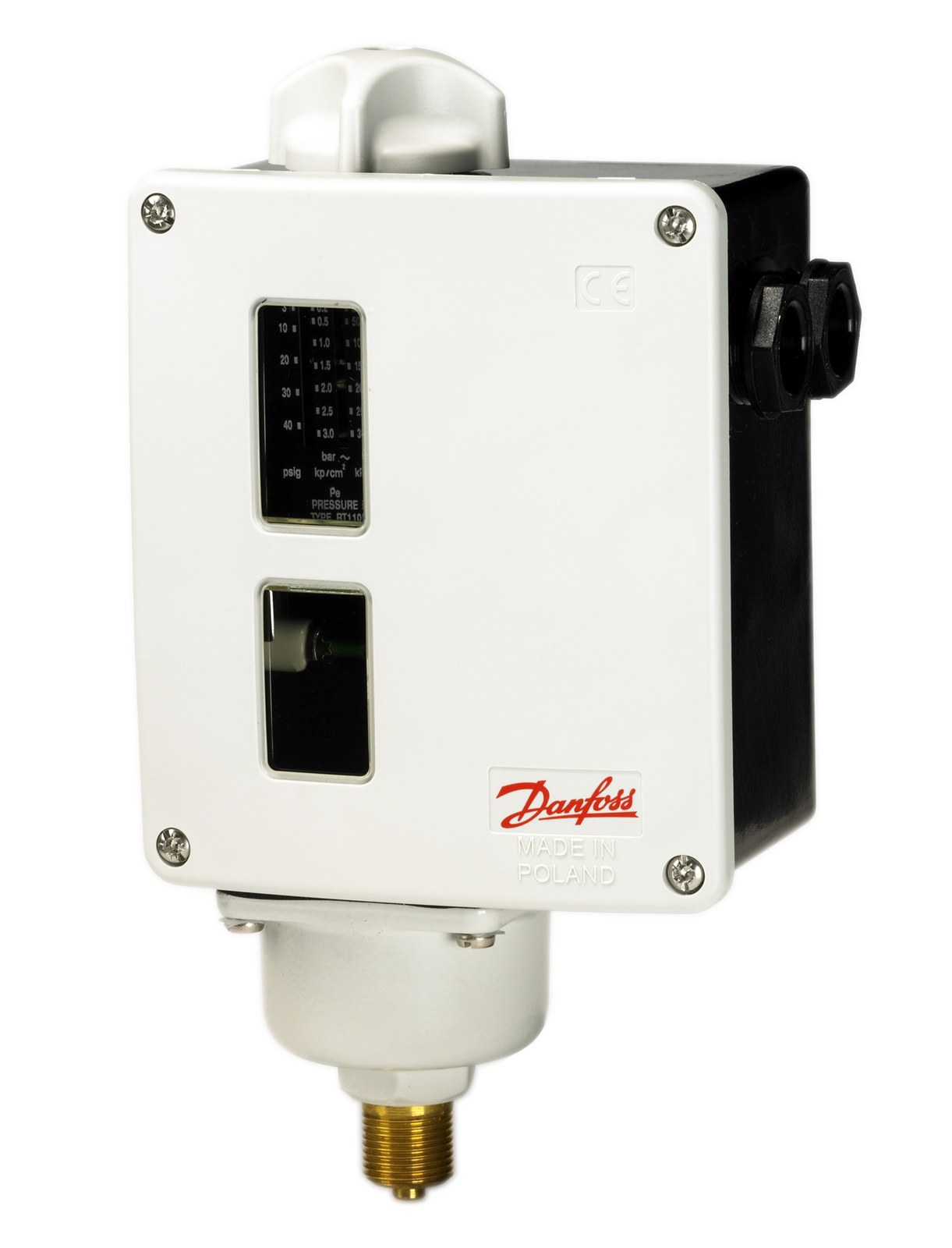 Danfoss RT 110 壓力開關(0.2–3 bar 重工業/船舶用,DNV GL・LR・BV・NK 船舶認證)