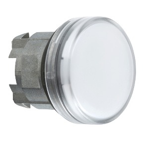 施耐德 Schneider ZB4-BV013 指示燈頭部（白色平鏡，通用LED 用．22mm）